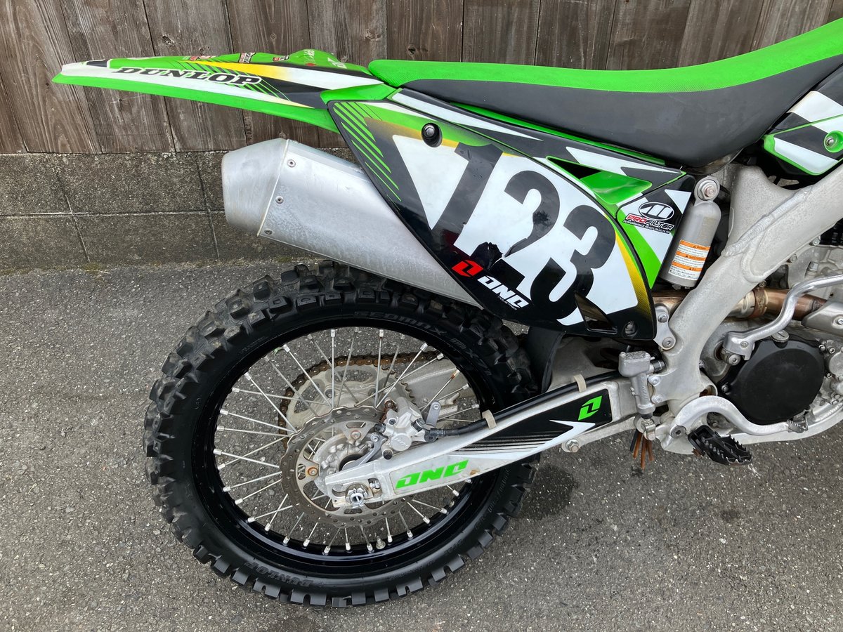Kawasaki KX250F, рама KX250X-001952 – мотоцикл из Японии с аукциона IAUC, фото 5