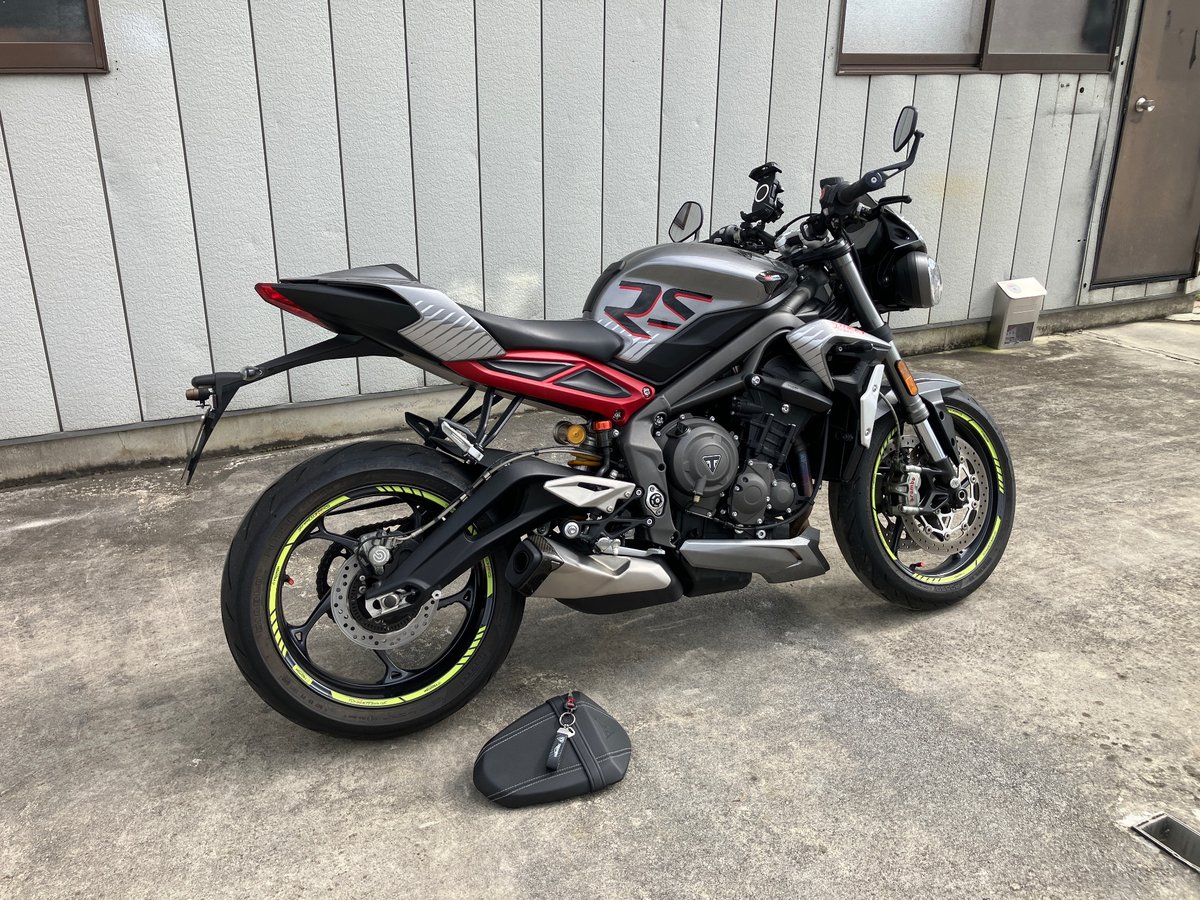 Triumph STREET TRIPLE RS 2021, рама SMTHDA554ZNAH9141 – мотоцикл из Японии с аукциона IAUC, фото 2