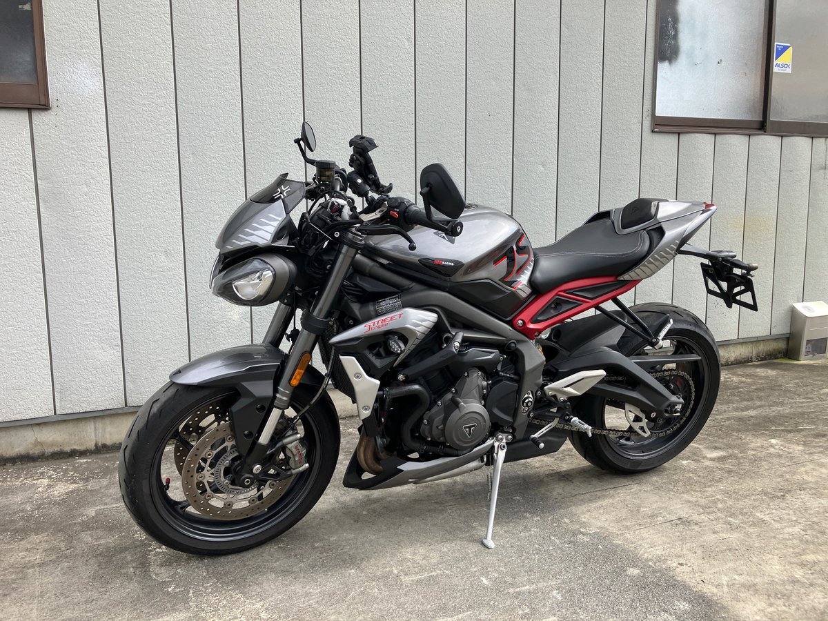 Triumph STREET TRIPLE RS 2021, рама SMTHDA554ZNAH9141 – мотоцикл из Японии с аукциона IAUC, фото 3