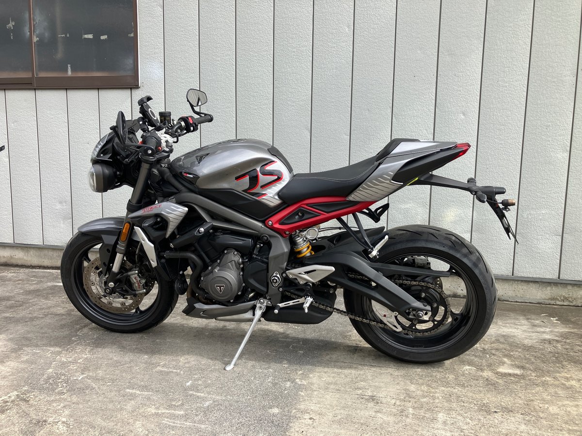 Triumph STREET TRIPLE RS 2021, рама SMTHDA554ZNAH9141 – мотоцикл из Японии с аукциона IAUC, фото 4