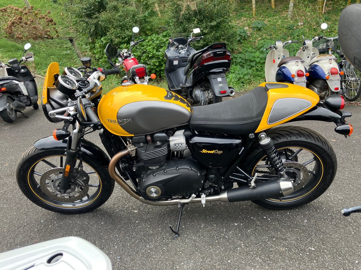 Triumph STREET CUP 2019, рама SMTDAD77GDJ864347 – мотоцикл из Японии с аукциона IAUC, фото 2