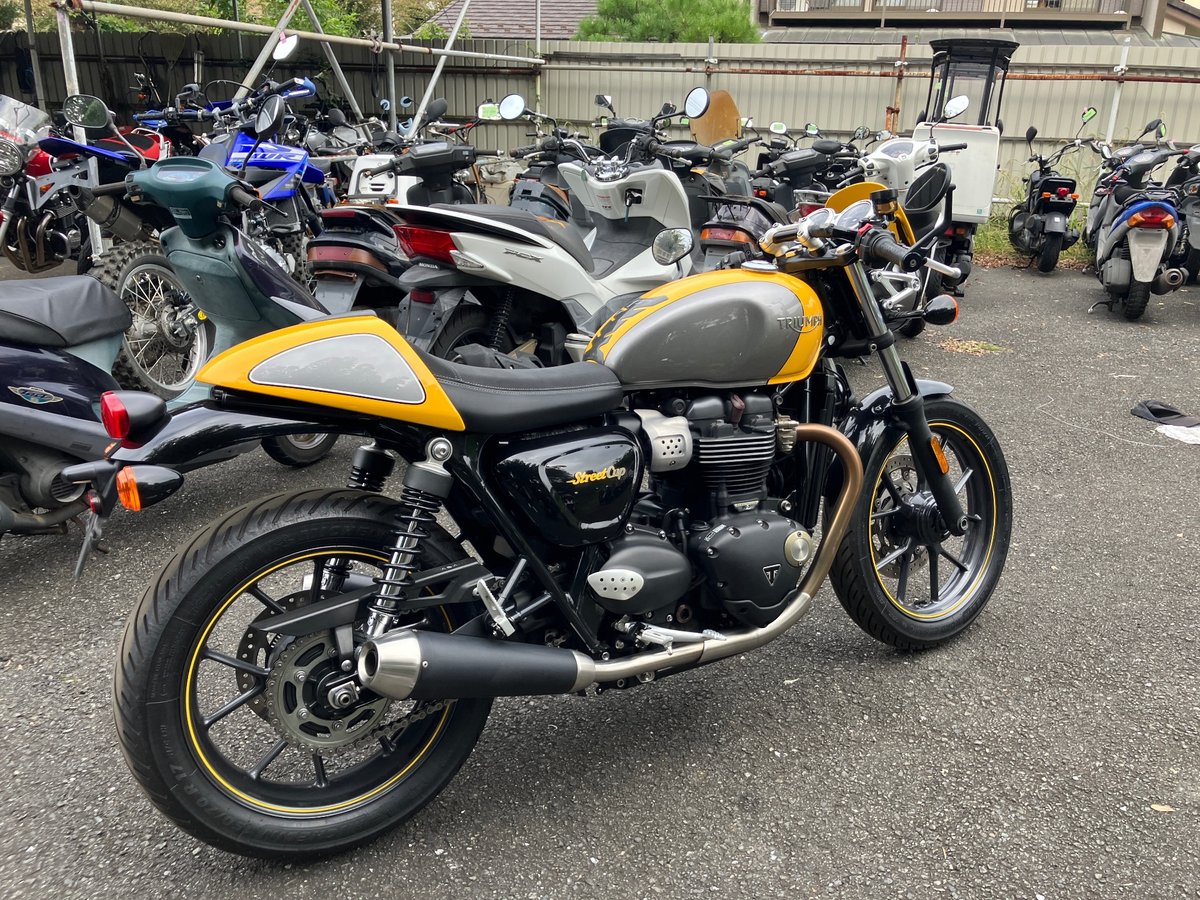 Triumph STREET CUP 2019, рама SMTDAD77GDJ864347 – мотоцикл из Японии с аукциона IAUC, фото 5