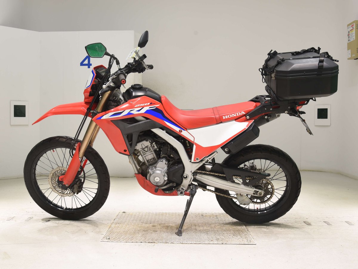 Honda CRF250L 2021, рама MD47-1000343 – мотоцикл из Японии с аукциона BDS, фото 2