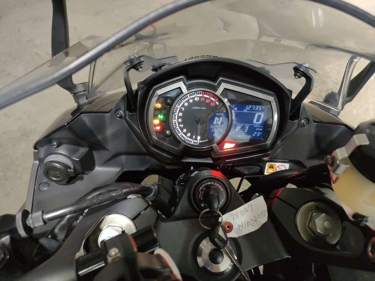 Kawasaki NINJA1000 2017, рама ZXT00W-006680 – мотоцикл из Японии с аукциона JBA, фото 5
