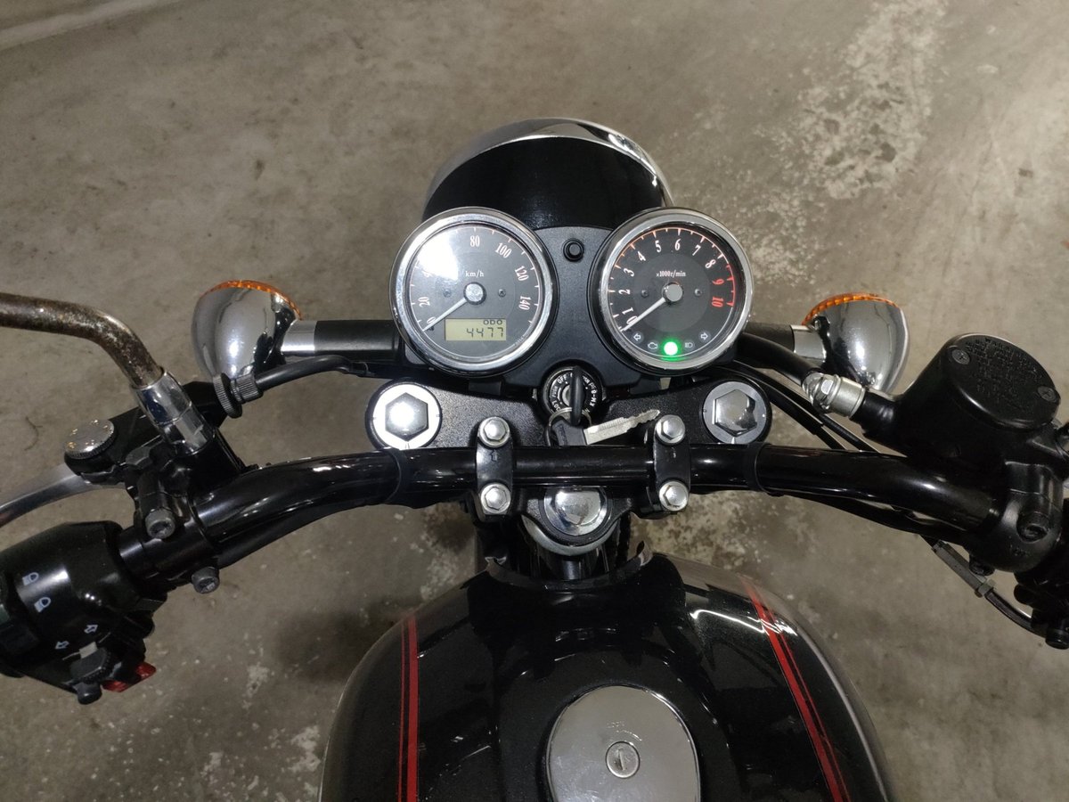 Kawasaki ESTRELLA, рама BJ250A-103490 – мотоцикл из Японии с аукциона JBA, фото 5