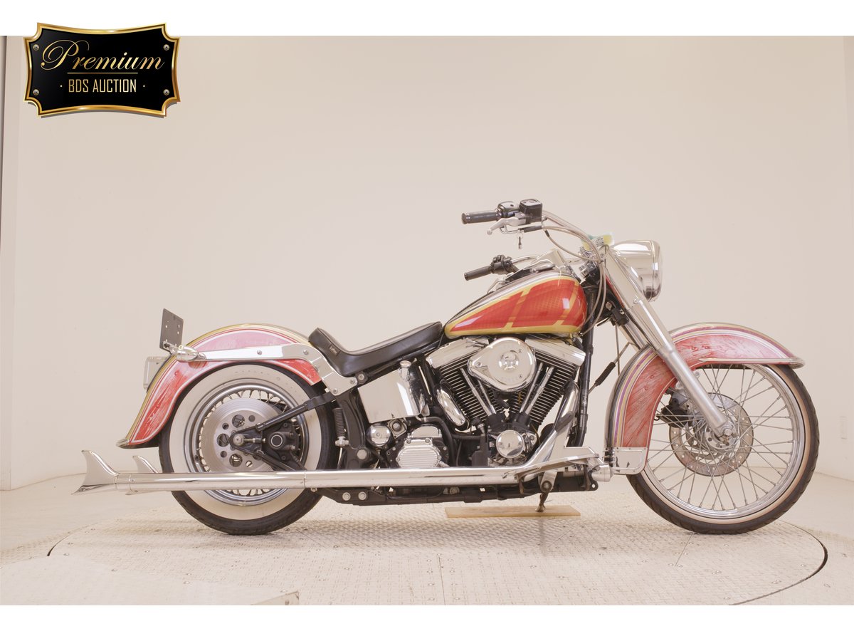 HD FATBOY FLSTF1340 1997, рама 1HD1BML12VY051369 – мотоцикл из Японии с аукциона BDS, фото 1