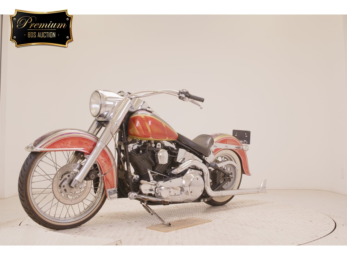 HD FATBOY FLSTF1340 1997, рама 1HD1BML12VY051369 – мотоцикл из Японии с аукциона BDS, фото 4