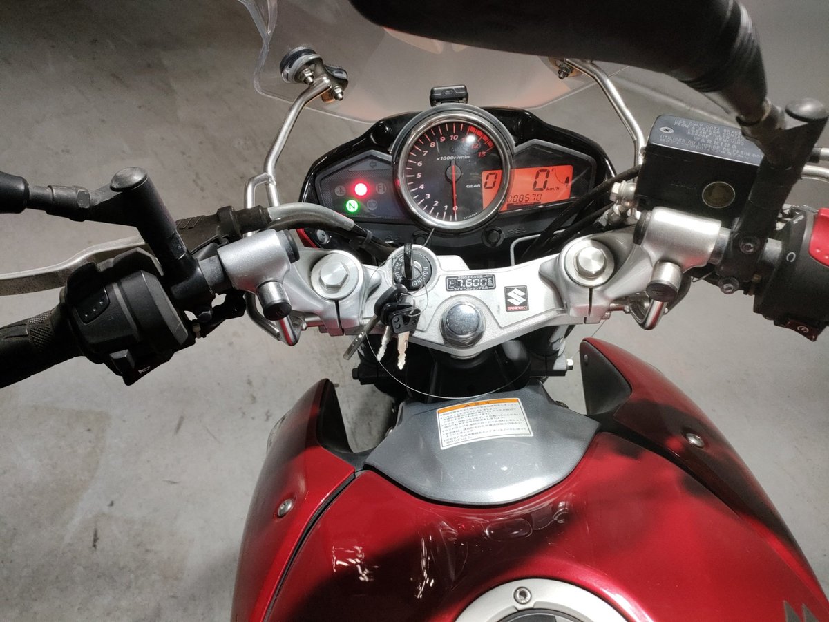 Suzuki GSR250, рама LC6GJ55D001102157 – мотоцикл из Японии с аукциона JBA, фото 5