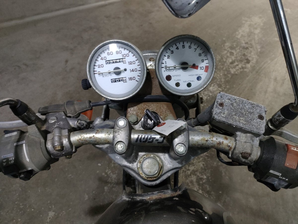 Honda GB250 CLUBMAN 1987, рама MC10-1105604 – мотоцикл из Японии с аукциона JBA, фото 5