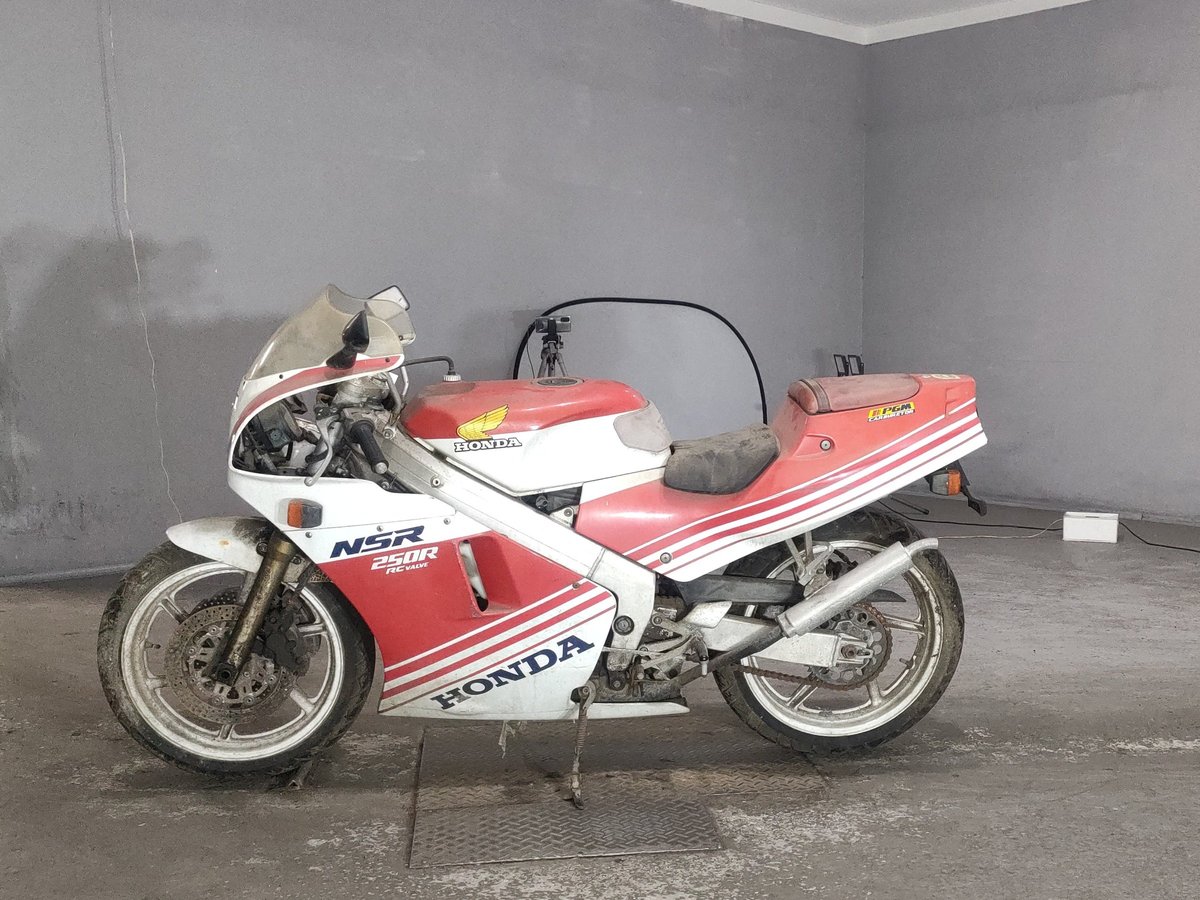 Honda NSR250R 1988, рама MC18-1019380 – мотоцикл из Японии с аукциона JBA, фото 2