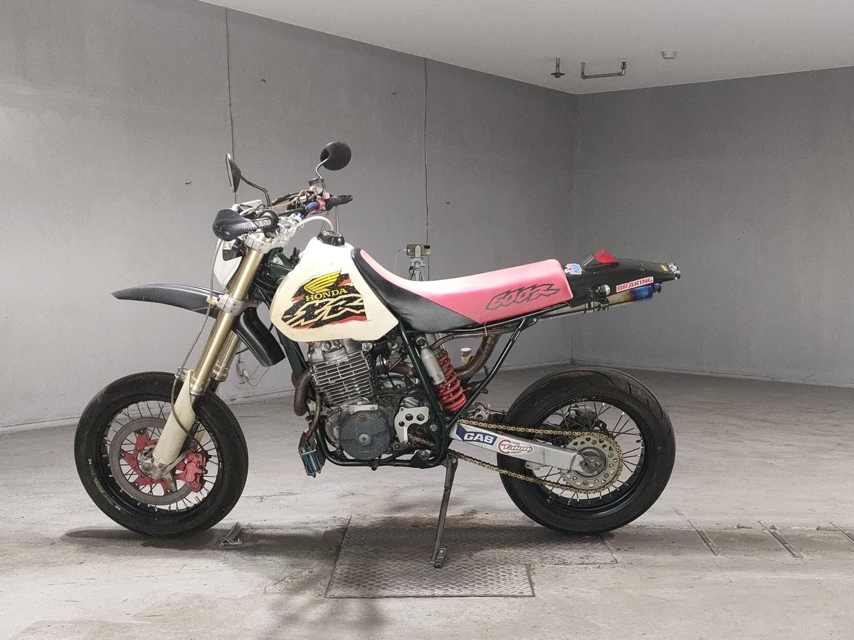 Honda XR600R 1991, рама PE04-5600933 – мотоцикл из Японии с аукциона JBA, фото 2