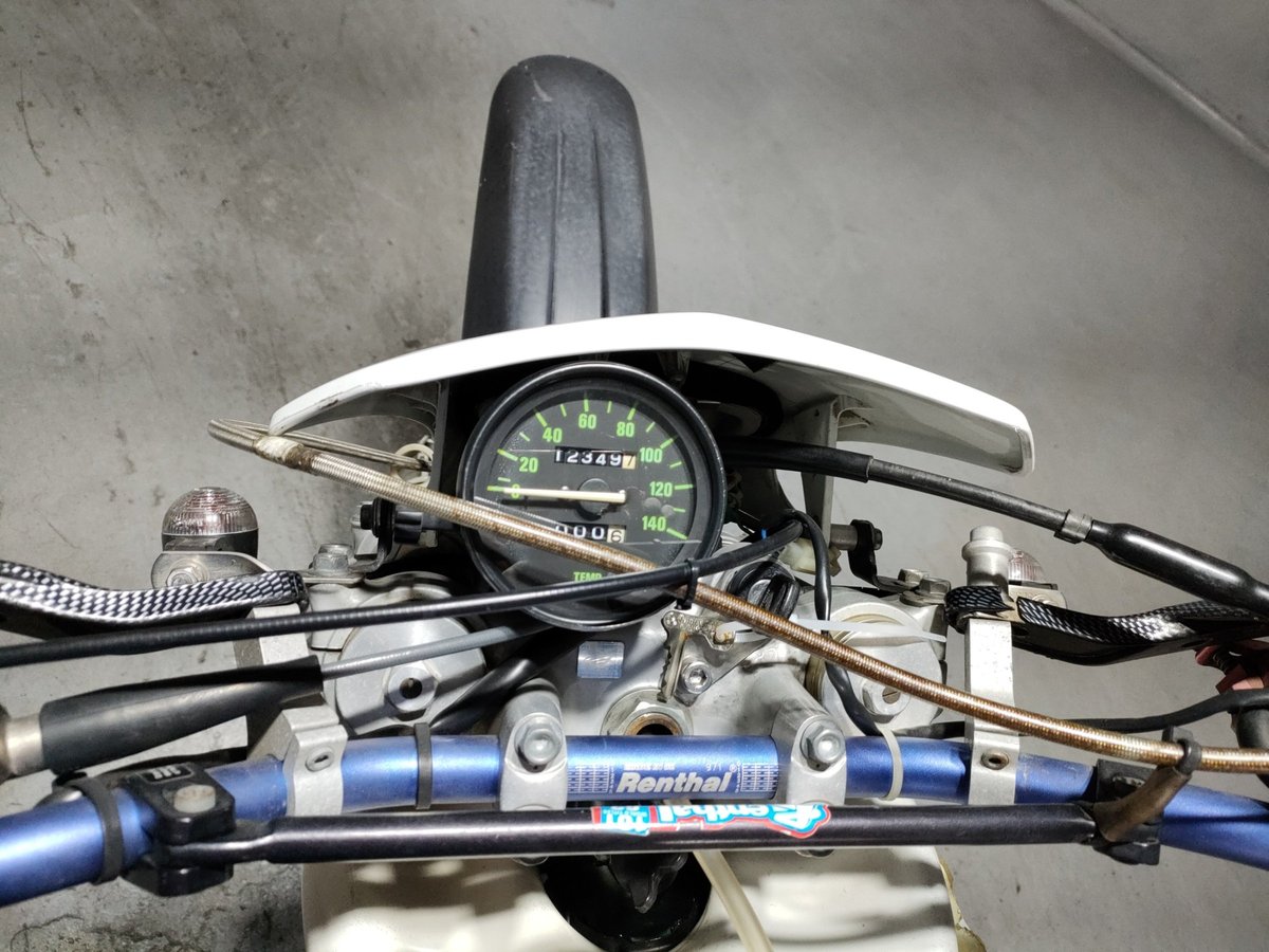Honda XR600R 1991, рама PE04-5600933 – мотоцикл из Японии с аукциона JBA, фото 5