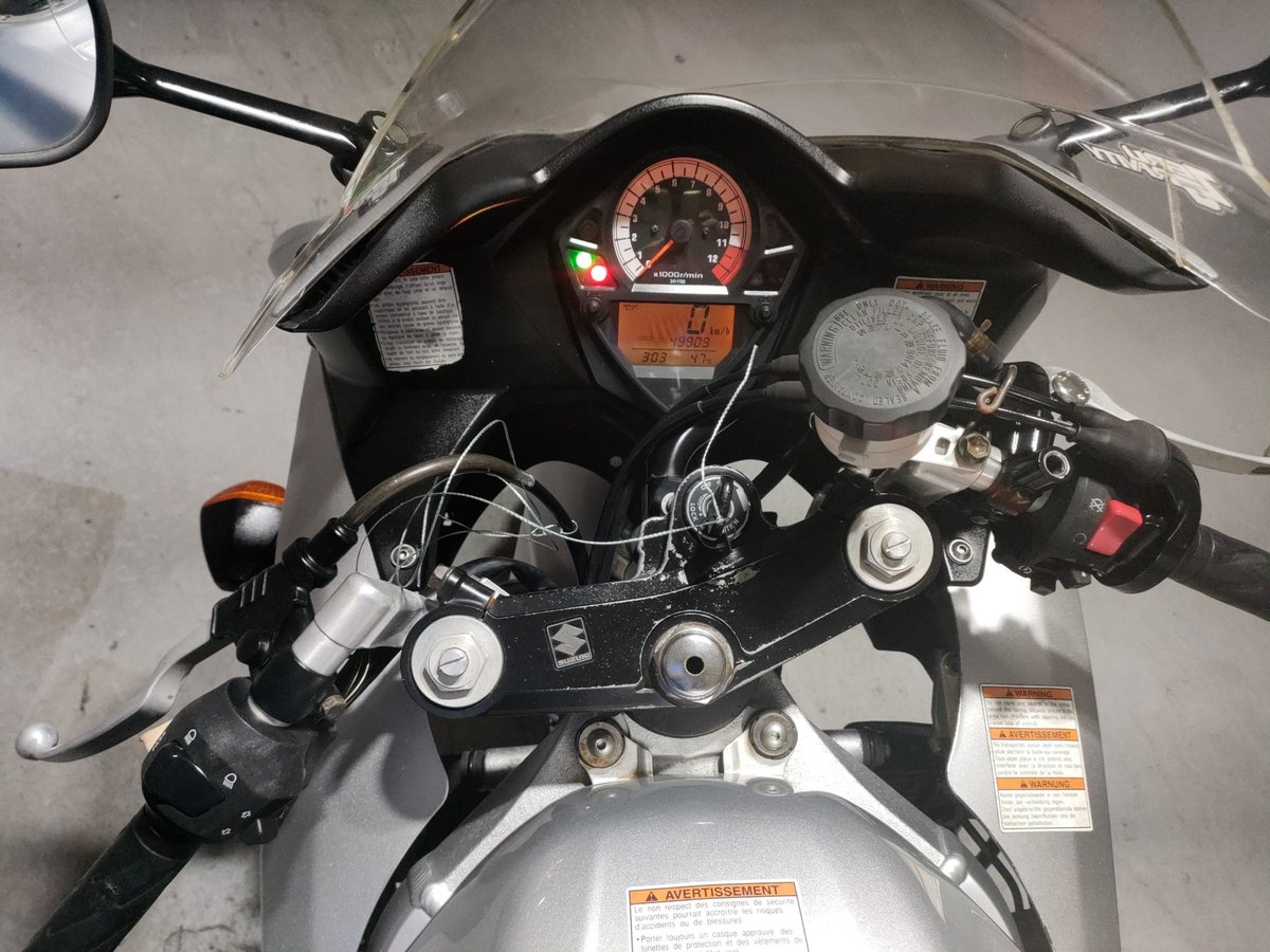 Suzuki SV650S 2003, рама JS1VP53A132100968 – мотоцикл из Японии с аукциона JBA, фото 5