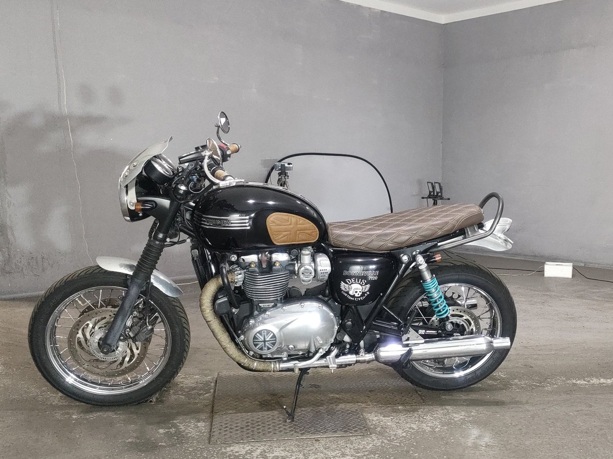 Triumph BONNEVILLE T120 2016, рама SMTDAD75HWG752658 – мотоцикл из Японии с аукциона JBA, фото 2