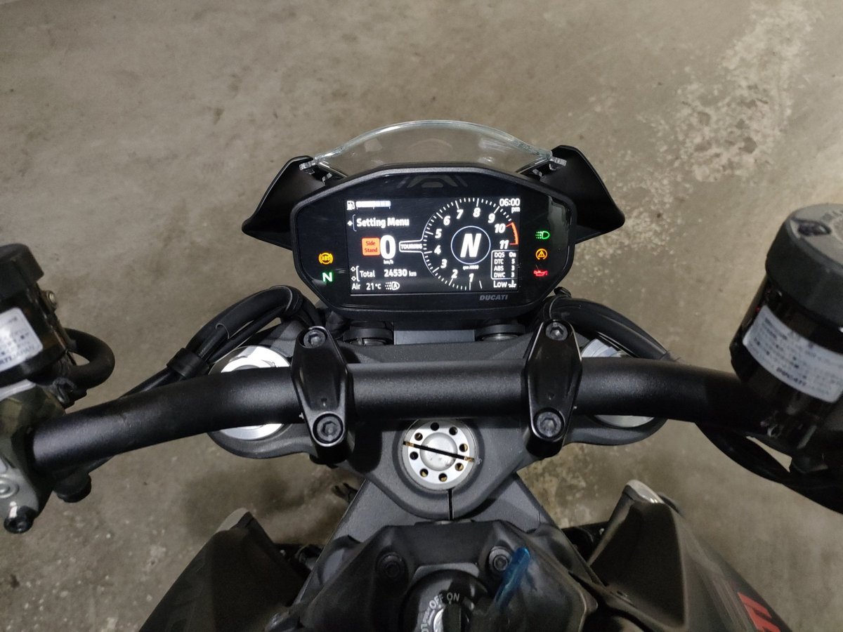 Ducati MONSTER PLUS 2021, рама ZDM1M00AAMB001255 – мотоцикл из Японии с аукциона JBA, фото 5