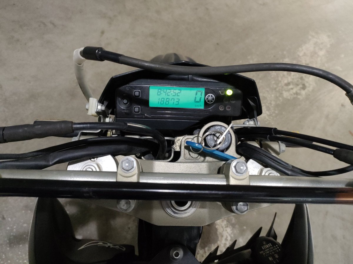 Yamaha WR250X 2012, рама DG15J-008418 – мотоцикл из Японии с аукциона JBA, фото 5