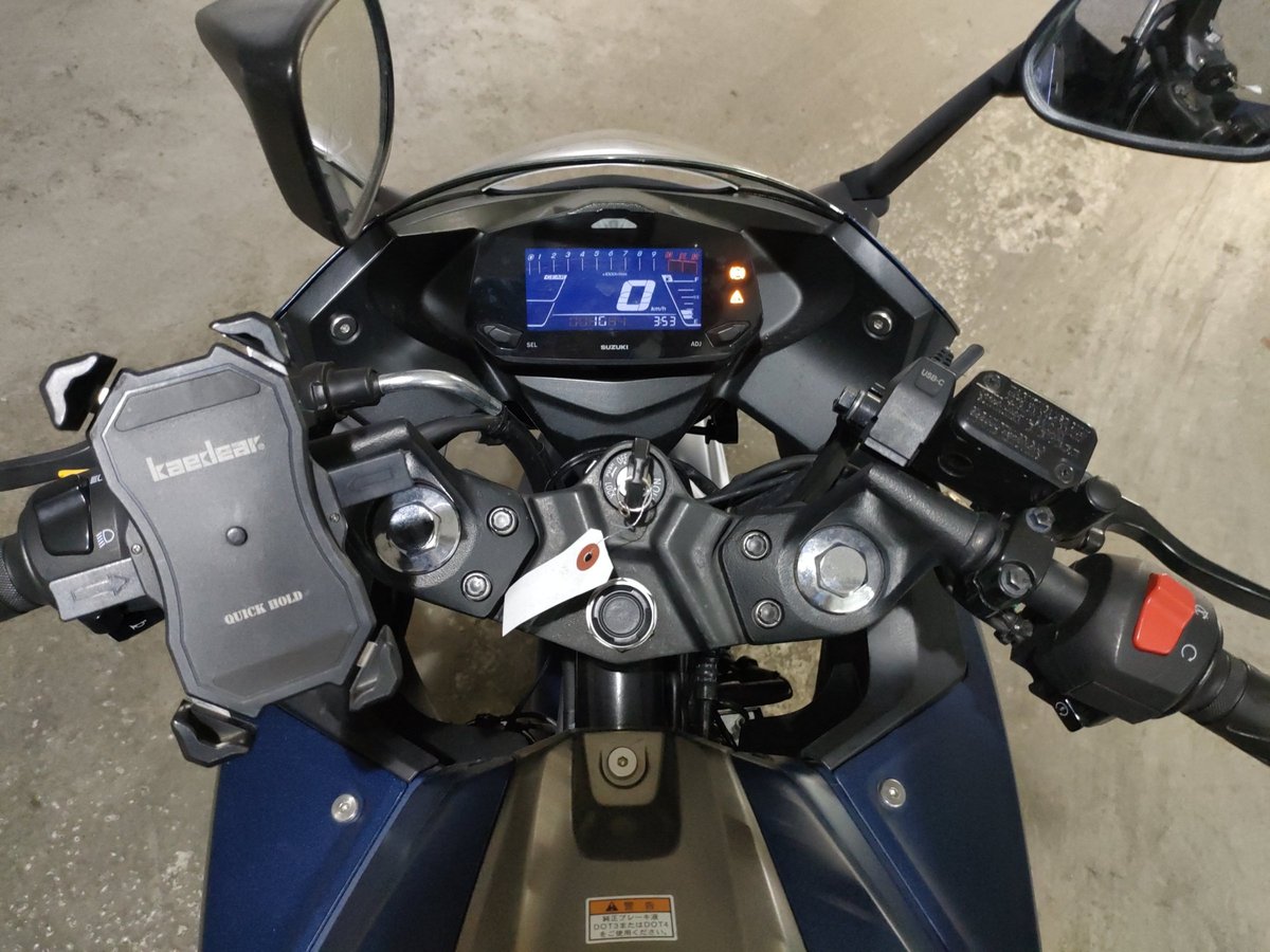 Suzuki GIXXER250SF, рама ED22Y-103328 – мотоцикл из Японии с аукциона JBA, фото 5