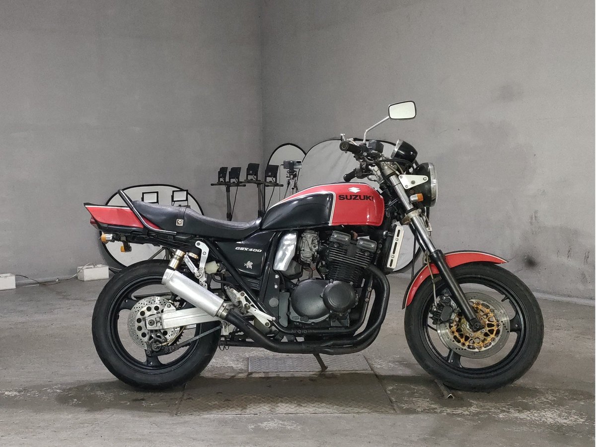 Suzuki GSX400 IMPULSE 1997, рама GK79A-117169 – мотоцикл из Японии с аукциона JBA, фото 1