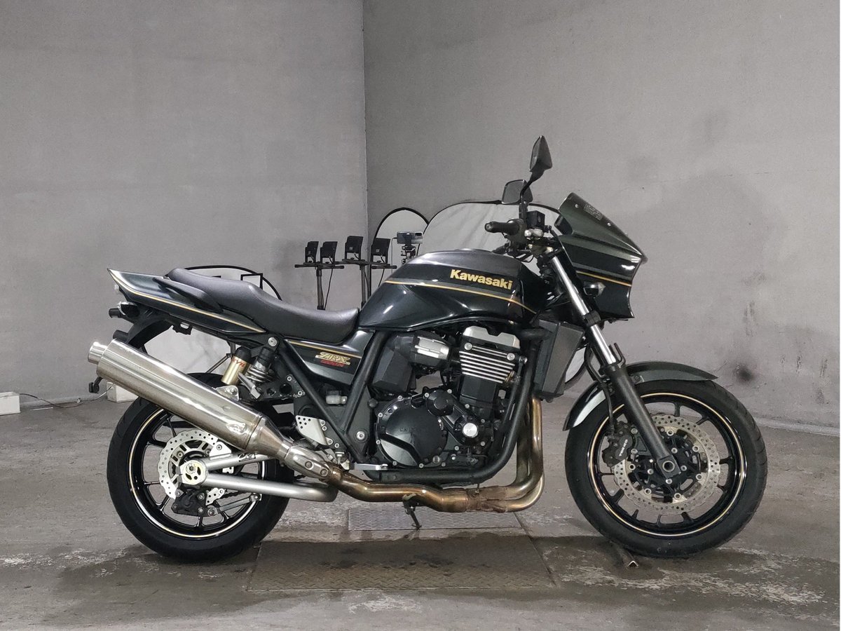 Kawasaki ZRX1200 2009, рама ZRT20D-001181 – мотоцикл из Японии с аукциона JBA, фото 1