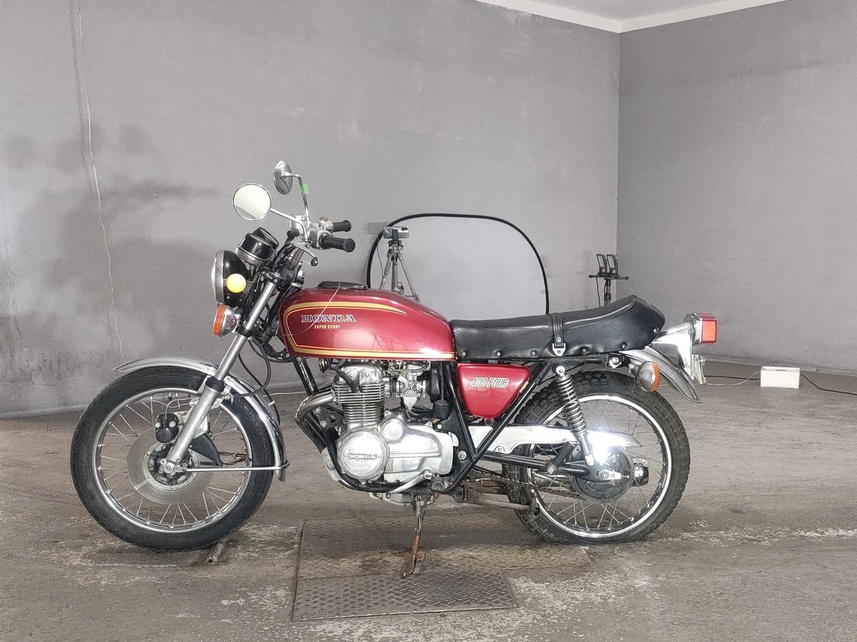 Honda CB400FOUR 1977, рама CB400F-2104994 – мотоцикл из Японии с аукциона JBA, фото 2