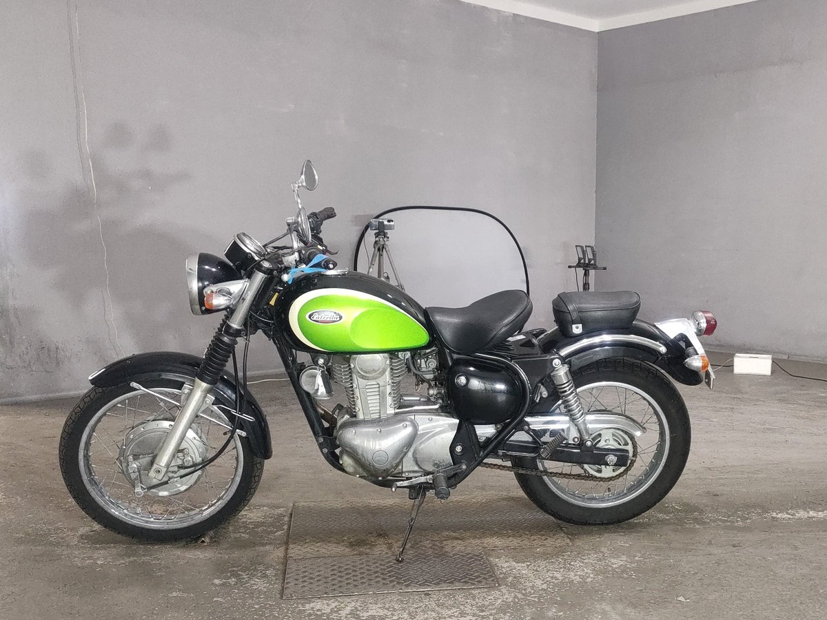 Kawasaki ESTRELLA, рама BJ250A-053215 – мотоцикл из Японии с аукциона JBA, фото 2