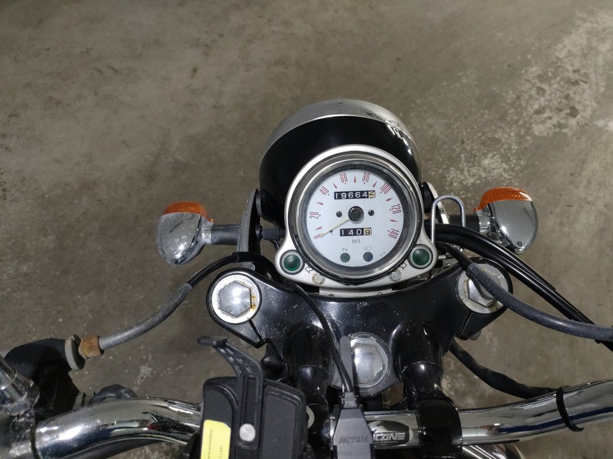 Kawasaki ESTRELLA, рама BJ250A-053215 – мотоцикл из Японии с аукциона JBA, фото 5