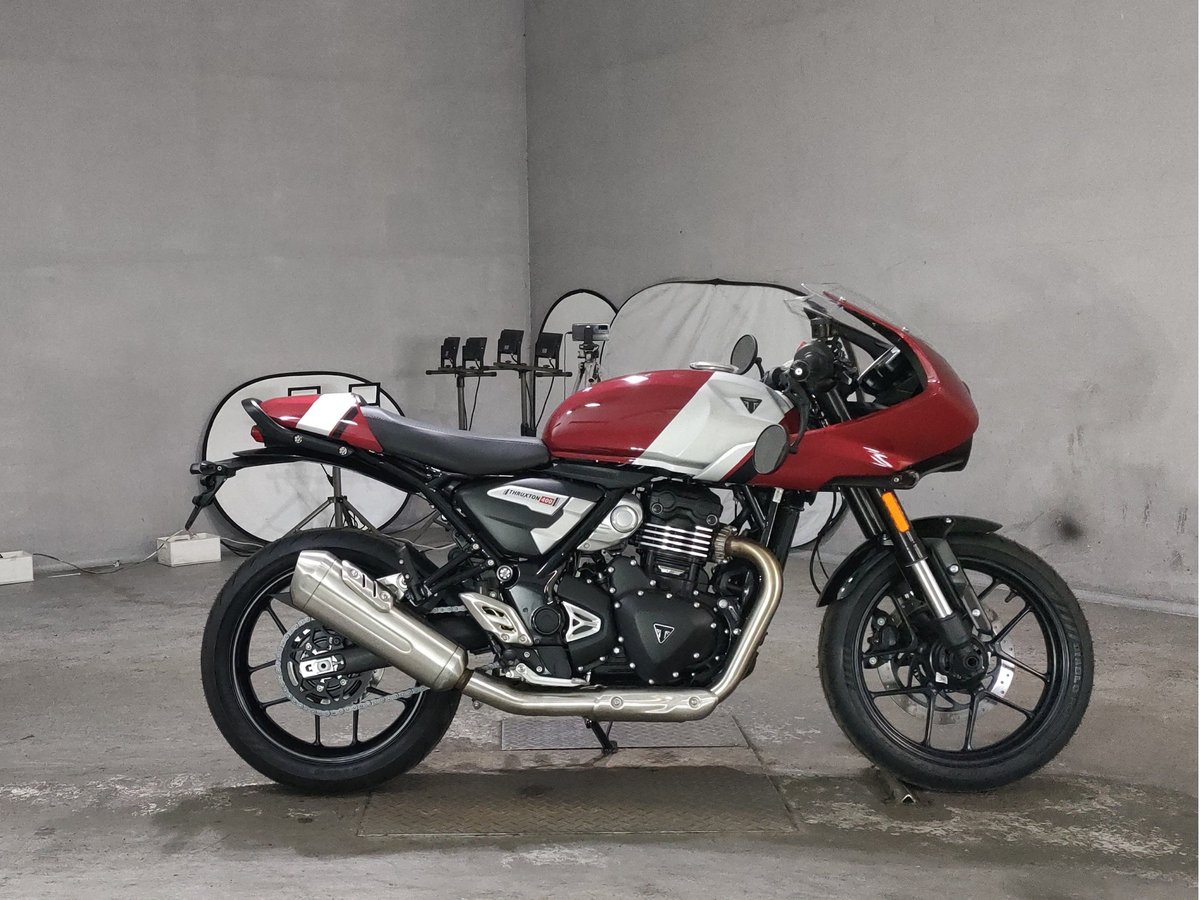 Triumph THRUXTON900 2026, рама SMTT15766TNA60586 – мотоцикл из Японии с аукциона JBA, фото 1