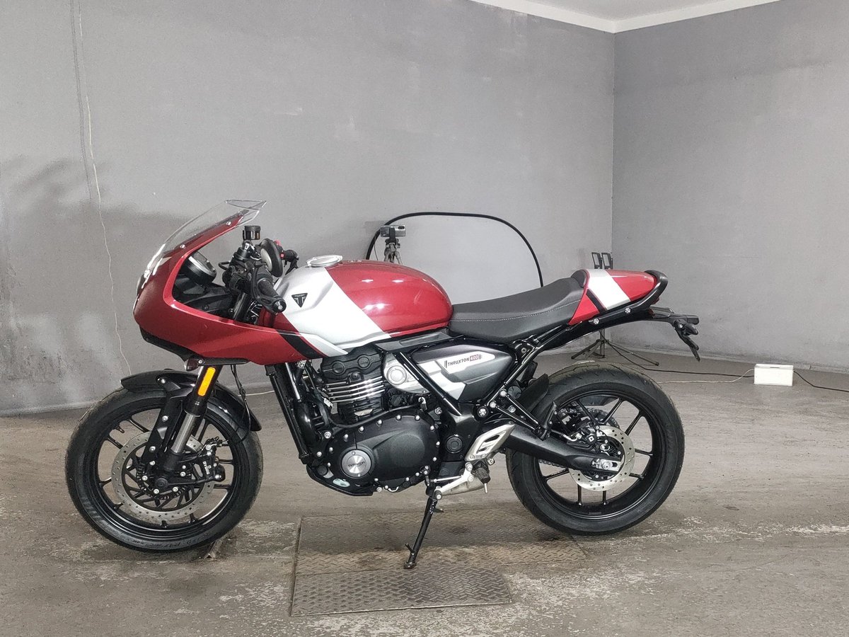 Triumph THRUXTON900 2026, рама SMTT15766TNA60586 – мотоцикл из Японии с аукциона JBA, фото 2