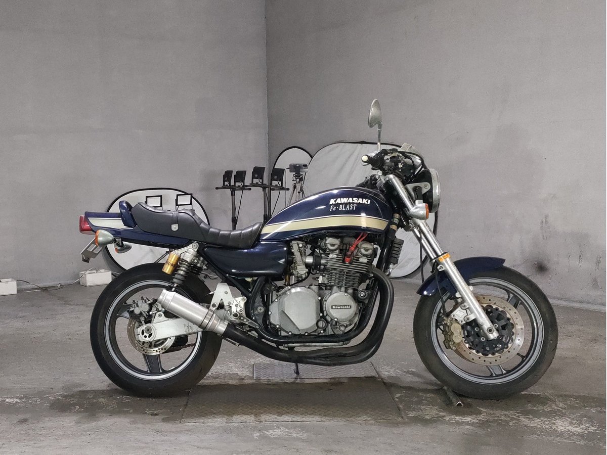 Kawasaki ZEPHYR750 1994, рама ZR750C-038638 – мотоцикл из Японии с аукциона JBA, фото 1