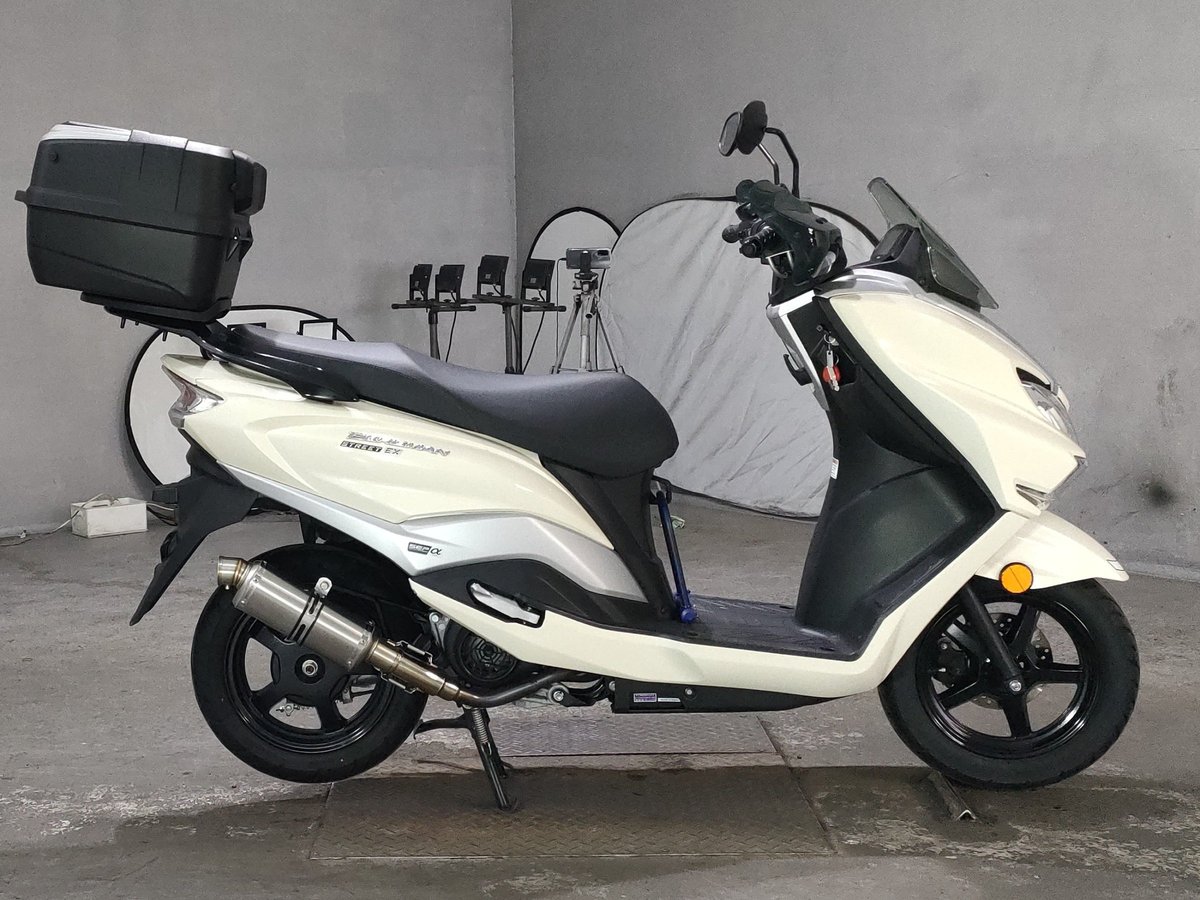 Suzuki BURGMAN STREET 125EX, рама EA23M-107253 – мотоцикл из Японии с аукциона JBA, фото 1