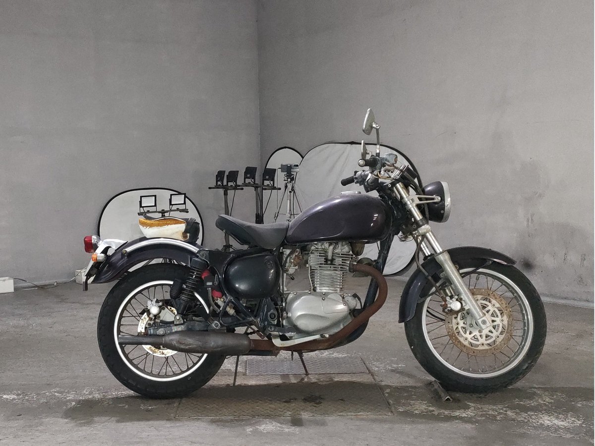 Kawasaki ESTRELLA, рама BJ250A-008632 – мотоцикл из Японии с аукциона JBA, фото 1