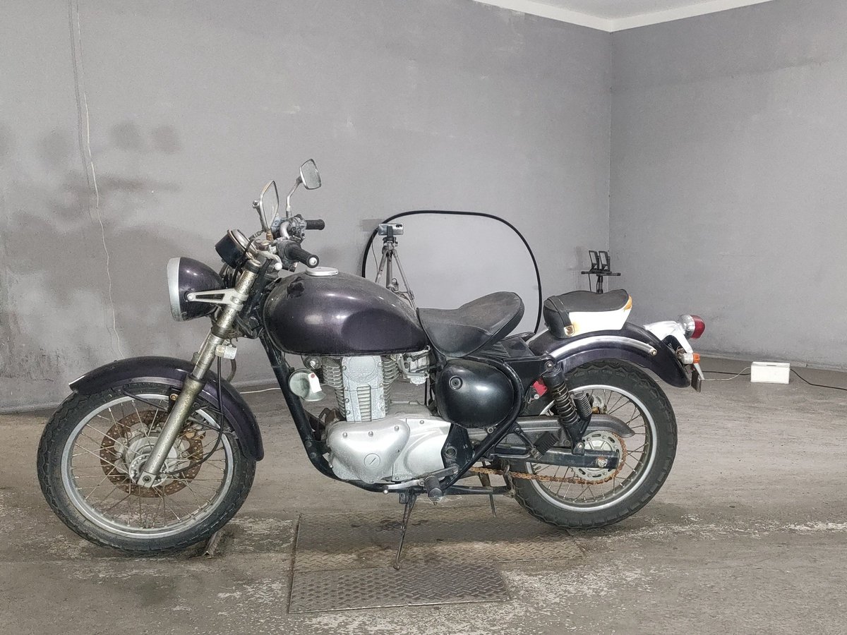 Kawasaki ESTRELLA, рама BJ250A-008632 – мотоцикл из Японии с аукциона JBA, фото 2