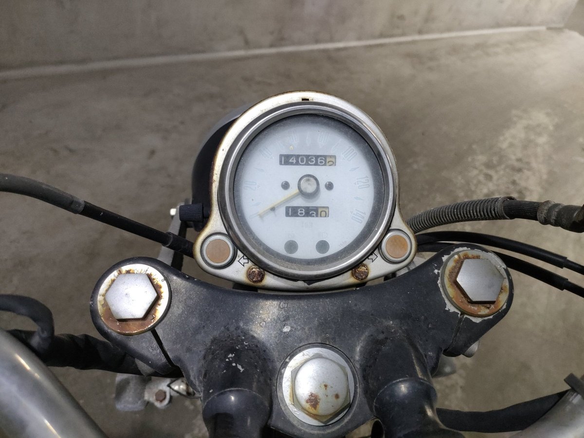 Kawasaki ESTRELLA, рама BJ250A-008632 – мотоцикл из Японии с аукциона JBA, фото 5