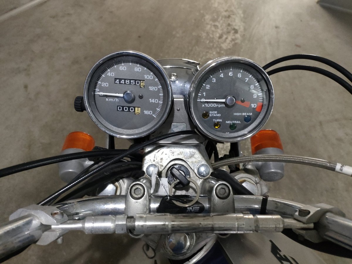 Honda GB250 CLUBMAN 1990, рама MC10-1303742 – мотоцикл из Японии с аукциона JBA, фото 5
