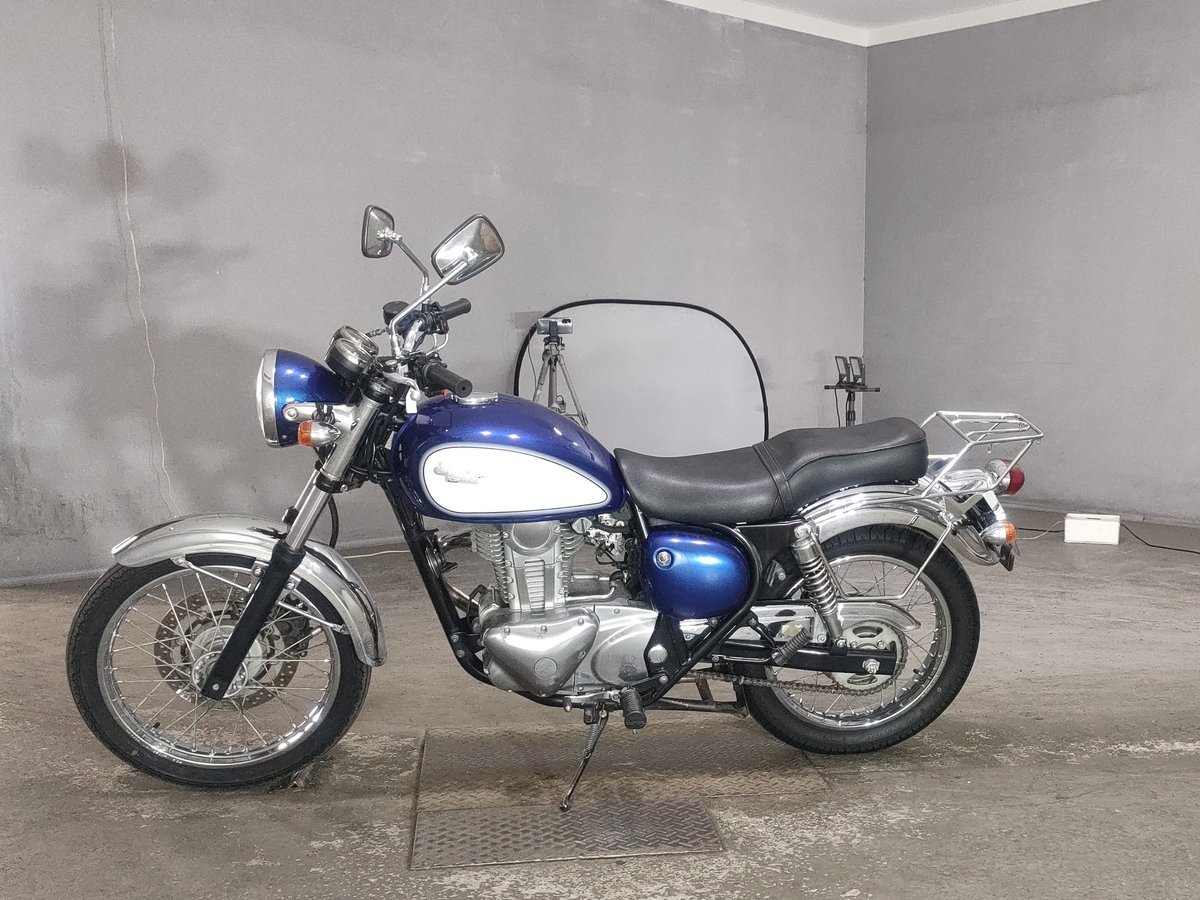 Kawasaki ESTRELLA, рама BJ250A-091025 – мотоцикл из Японии с аукциона JBA, фото 2