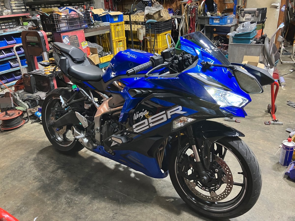 Kawasaki NINJA ZX-25R 2021, рама MH4ZX250GMJP02871 – мотоцикл из Японии с аукциона IAUC, фото 1