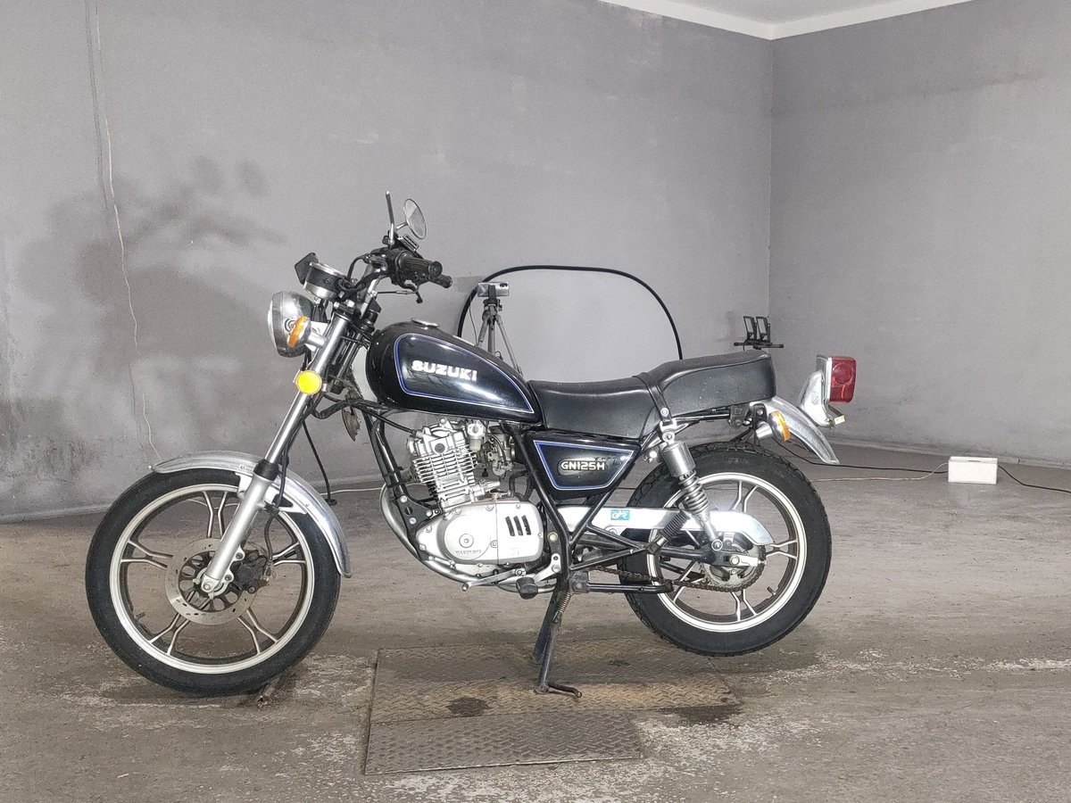 Suzuki GN125H 2011, рама LC6PCJG96B0803054 – мотоцикл из Японии с аукциона JBA, фото 2