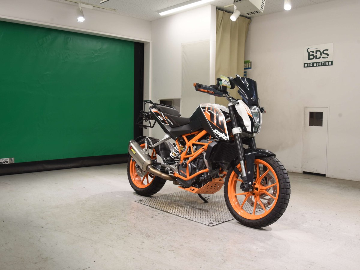 KTM 390 DUKE 2014, рама VBKJGJ409EC228924 – мотоцикл из Японии с аукциона BDS, фото 3