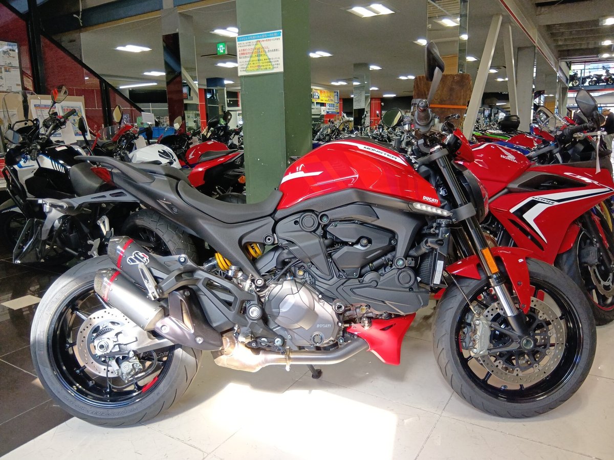 Ducati MONSTER 937+ 2023, рама ML04M00AAPT000744 – мотоцикл из Японии с аукциона IAUC, фото 1