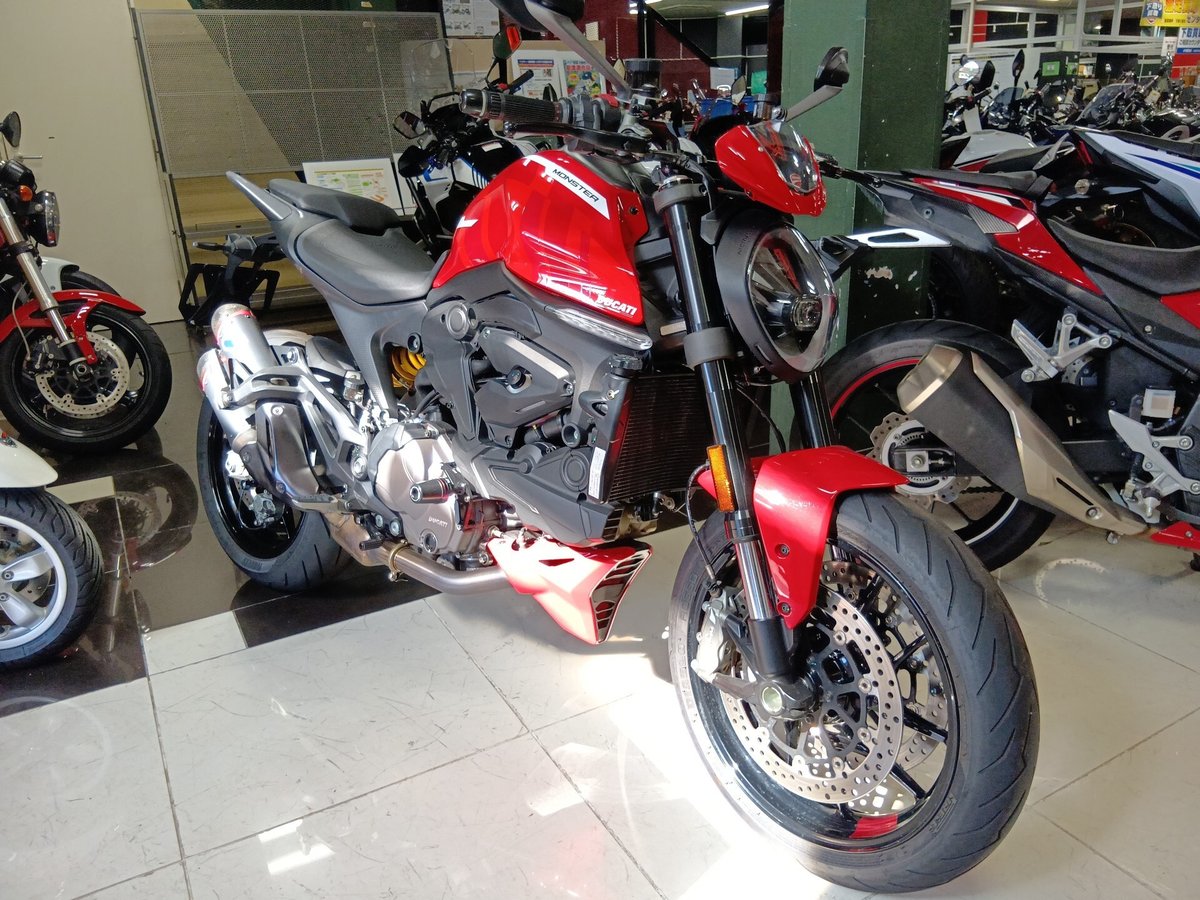 Ducati MONSTER 937+ 2023, рама ML04M00AAPT000744 – мотоцикл из Японии с аукциона IAUC, фото 2