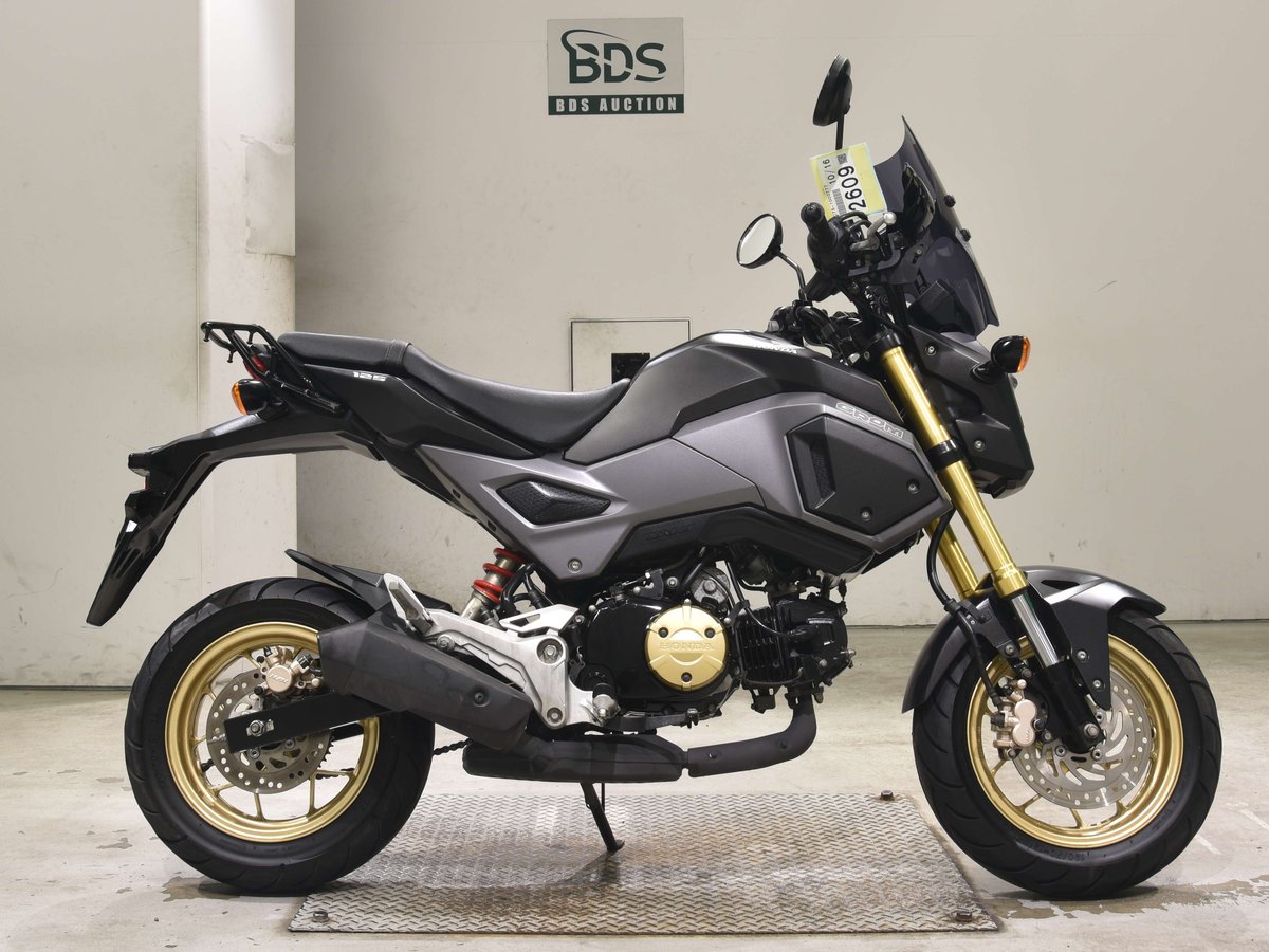Honda MSX125 GROM 2017, рама JC75-1000777 – мотоцикл из Японии с аукциона BDS, фото 1