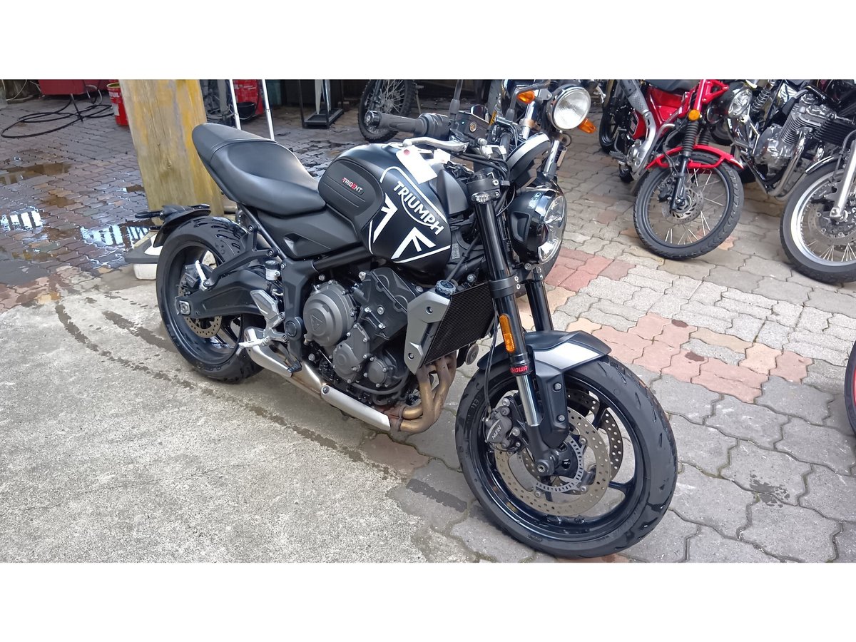 Triumph TRIDENT660 2023, рама SMTLGL10U3PBK2780 – мотоцикл из Японии с аукциона IAUC, фото 2