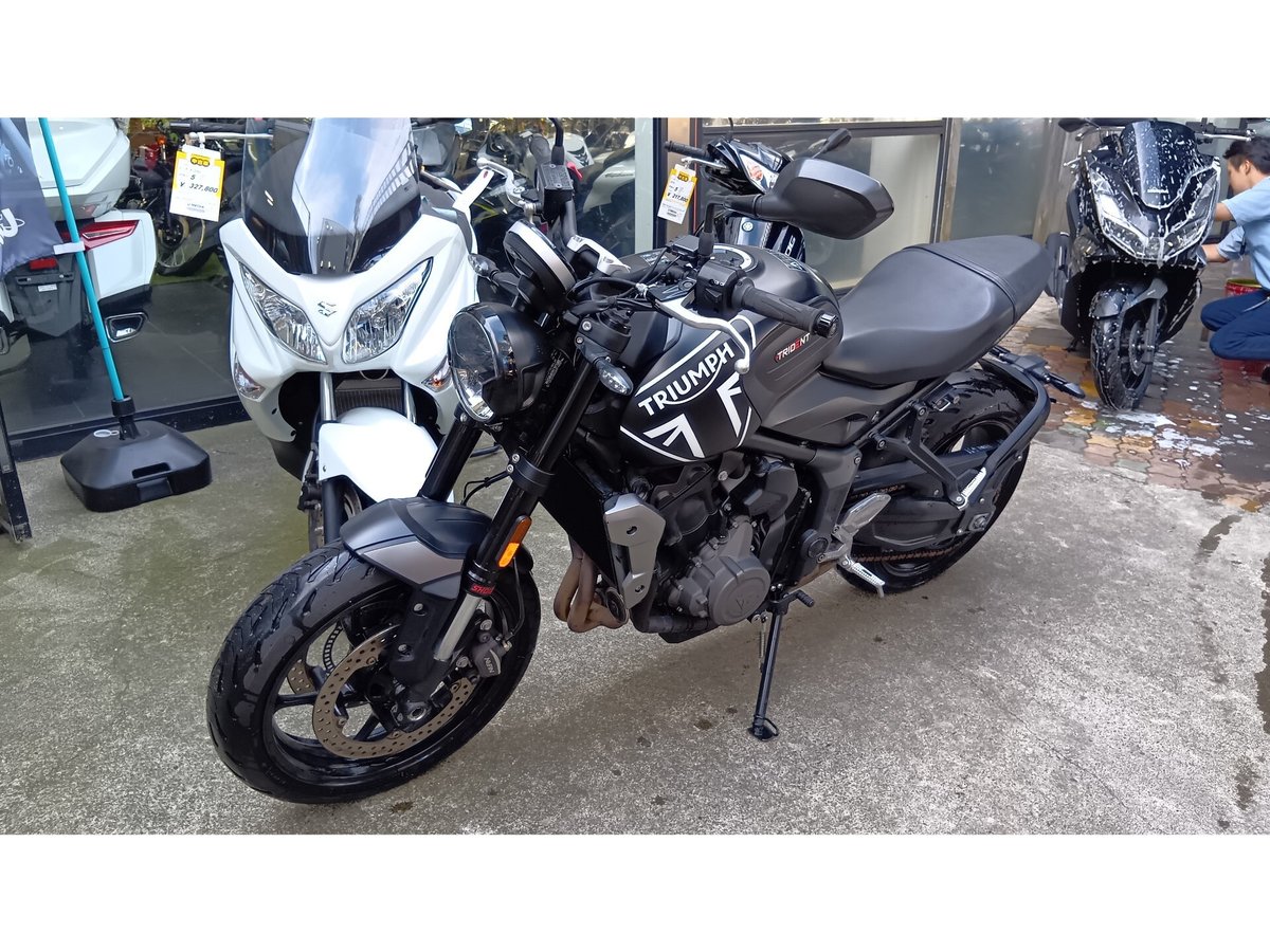 Triumph TRIDENT660 2023, рама SMTLGL10U3PBK2780 – мотоцикл из Японии с аукциона IAUC, фото 4