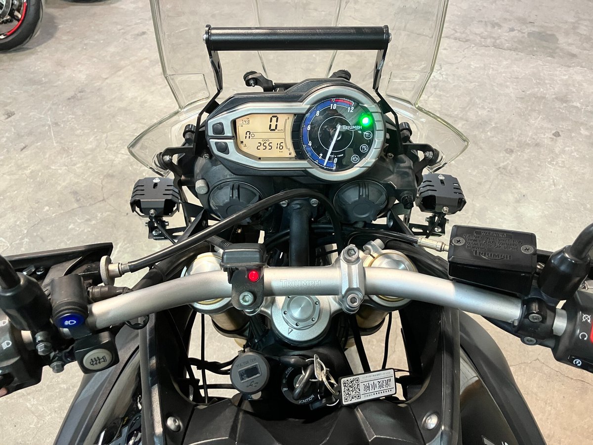 Triumph TIGER 800 2013, рама SMTTRE15B8C520846 – мотоцикл из Японии с аукциона IAUC, фото 3