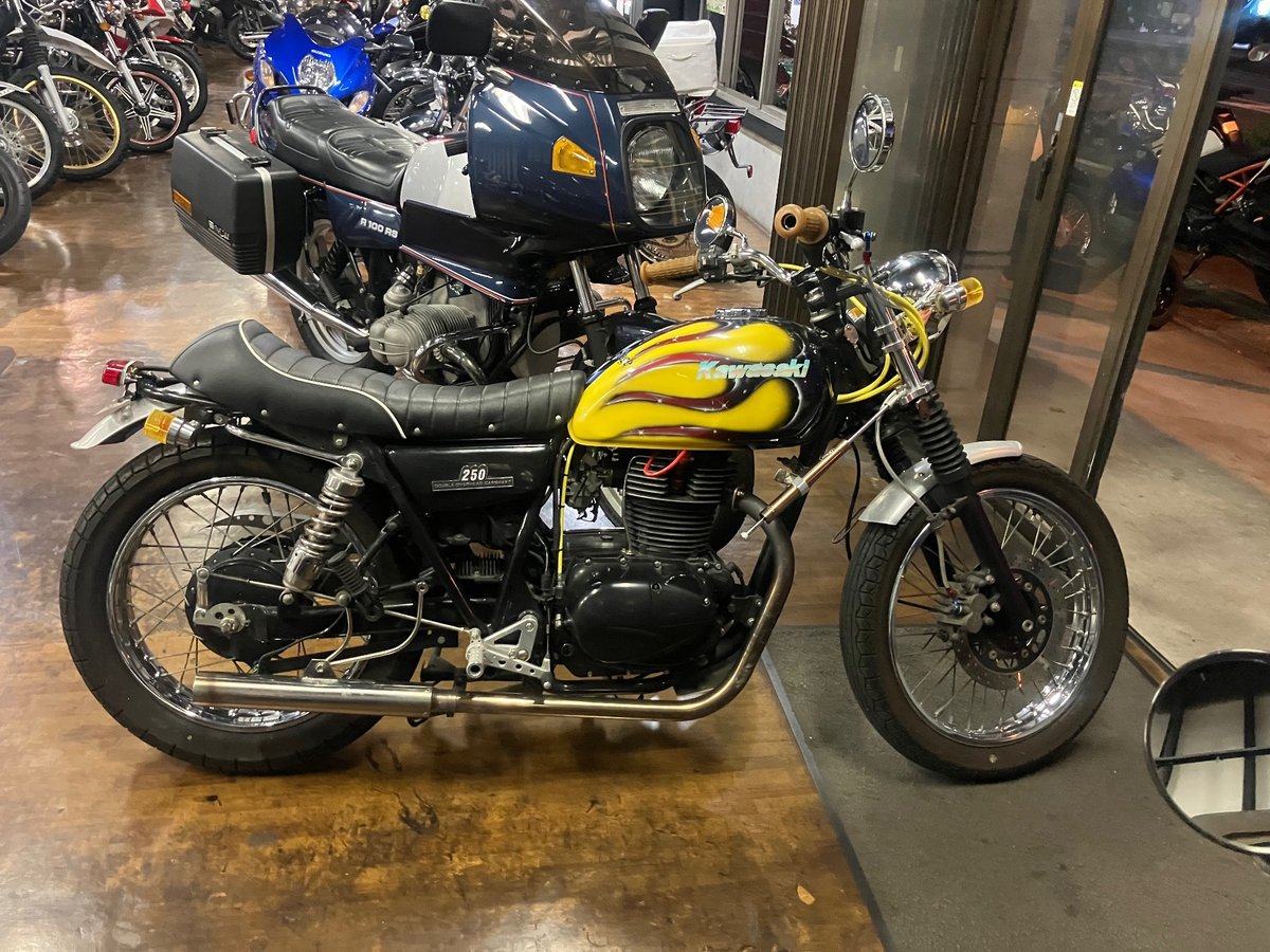 Kawasaki 250TR, рама BJ250F-020446 – мотоцикл из Японии с аукциона IAUC, фото 2