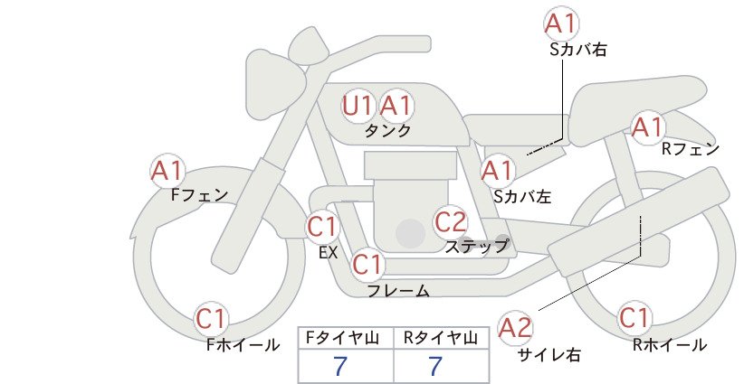 Kawasaki 250TR, рама BJ250F-035352 – мотоцикл из Японии с аукциона IAUC, фото 6