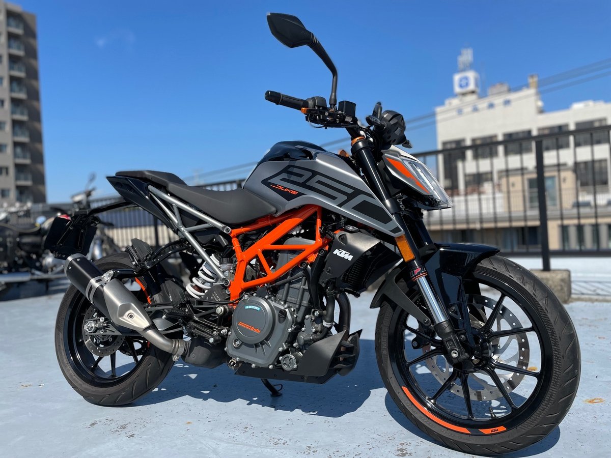 KTM 250 DUKE 2022, рама VBKJPE404NC029657 – мотоцикл из Японии с аукциона IAUC, фото 1