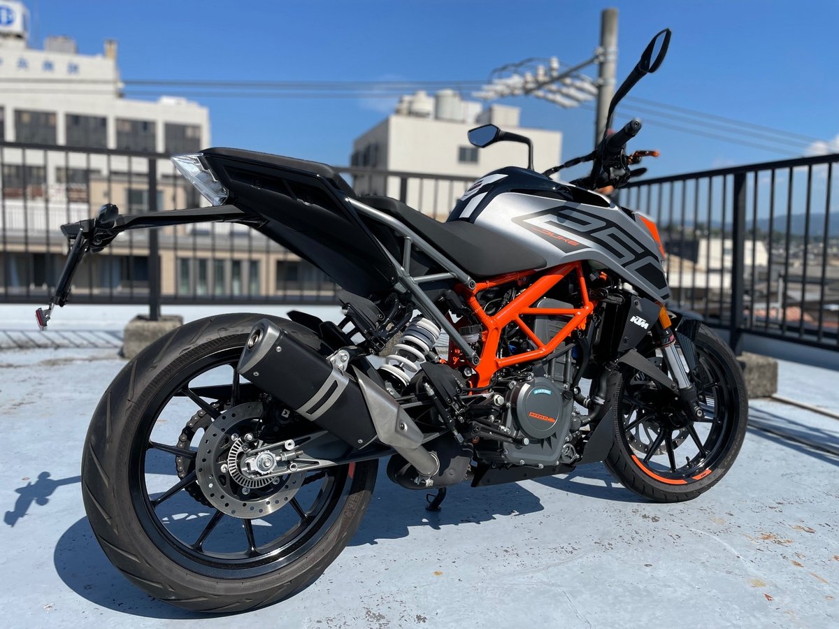 KTM 250 DUKE 2022, рама VBKJPE404NC029657 – мотоцикл из Японии с аукциона IAUC, фото 2
