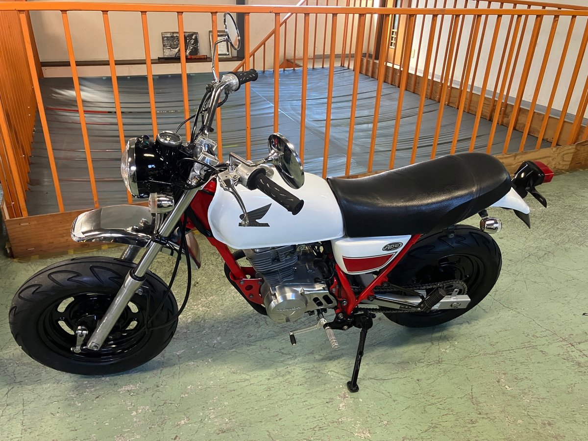 Honda APE100 2007, рама HC07-1400552 – мотоцикл из Японии с аукциона IAUC, фото 2