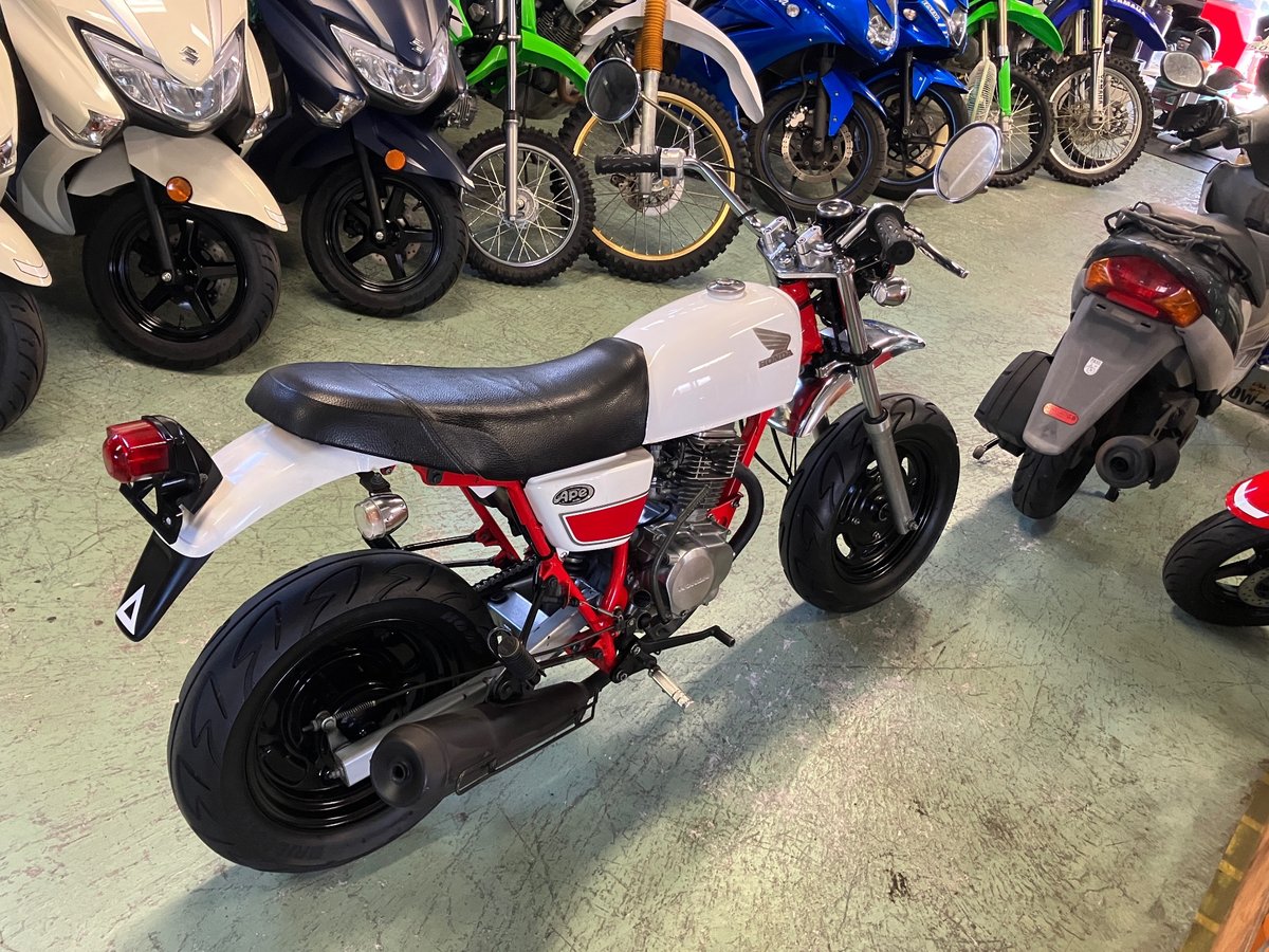Honda APE100 2007, рама HC07-1400552 – мотоцикл из Японии с аукциона IAUC, фото 4